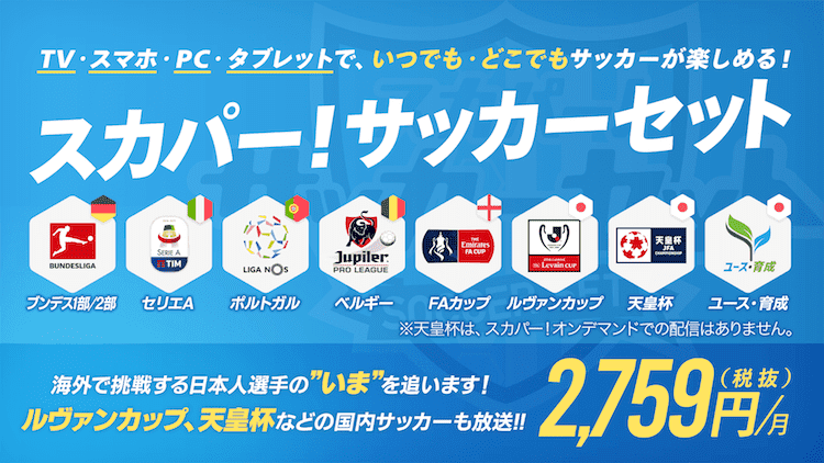 セリエaを無料で視聴するのにおすすめのサービス比較 Dazn スカパー みぎいろ