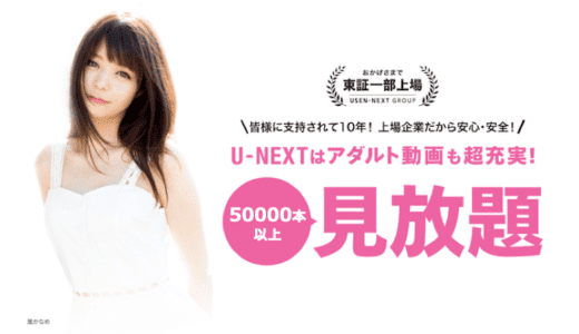 アダルト動画の配信が充実している動画配信サービスはどれ？【見放題】