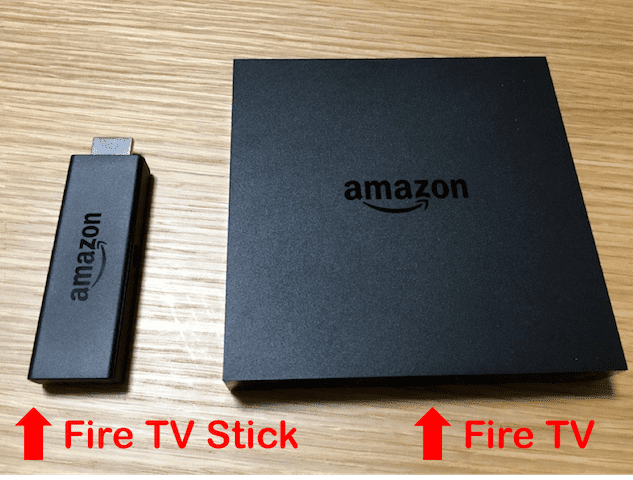 firetvとfiretvstickの外観