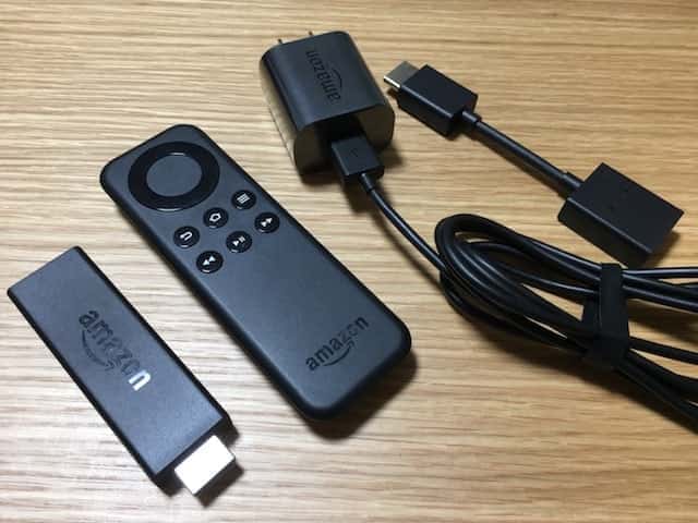 firetvstickの付属品